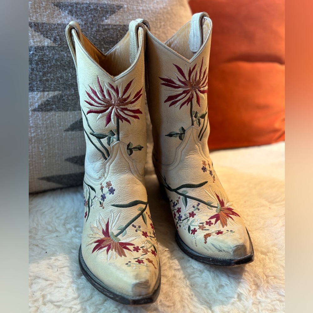 Old Gringo Snip Toe Embroidered Boot